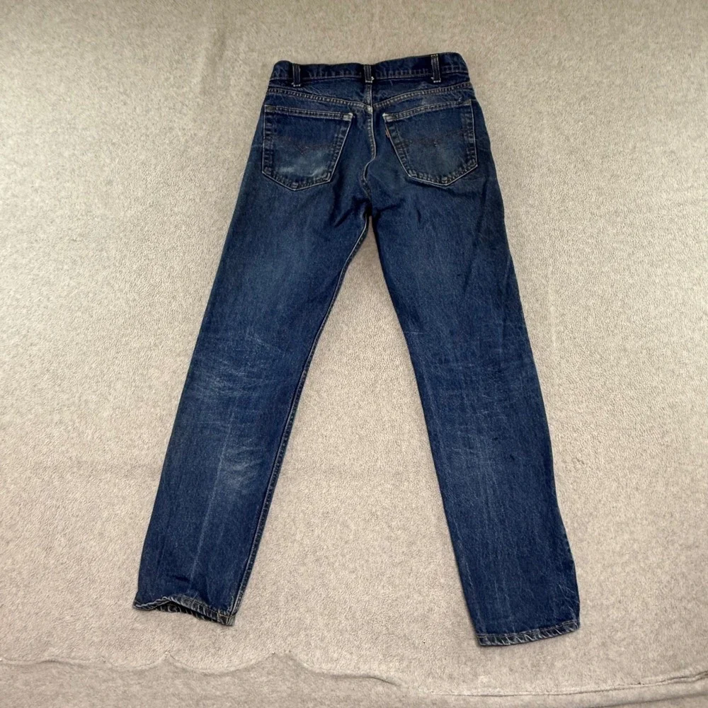 Levi's 505 Jeans Mens 31x30 Blue Vintage 80s Distressed Straight Leg Made in USA